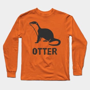 Otter (Graphic) Long Sleeve T-Shirt